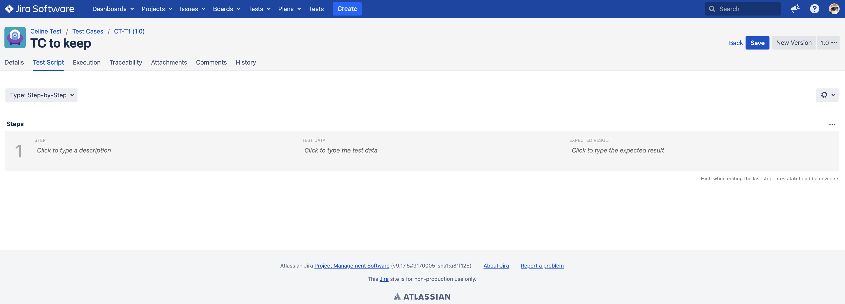 Test script Test script